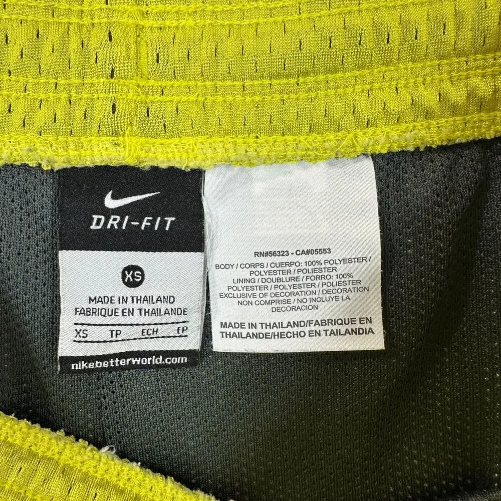 Nike Shorts Men’s XS | Y2K  Retro Dri-FIT Yellow Mesh Athletic Training Running